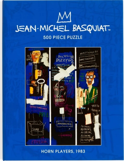 Puzzle Basquiat: hráči na lesní roh 500 dílků