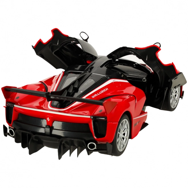 Dálkově ovládané auto Ferrari FXX červené
