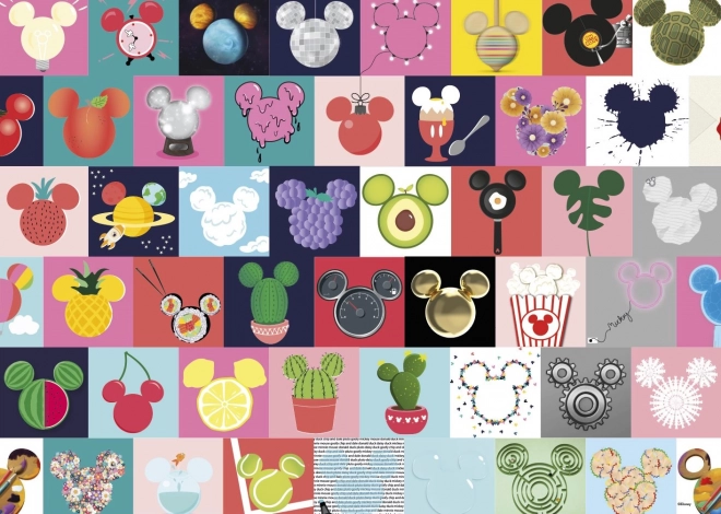 Puzzle 1000 dílků Mickey Mouse