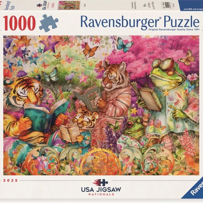 Puzzle Knižní klub 1000 dílků Ravensburger