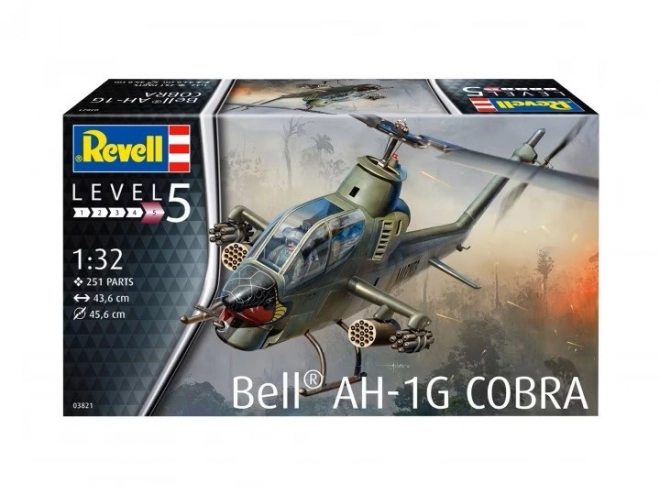 Plastikový model vrtulníku AH-1G Cobra 1/32