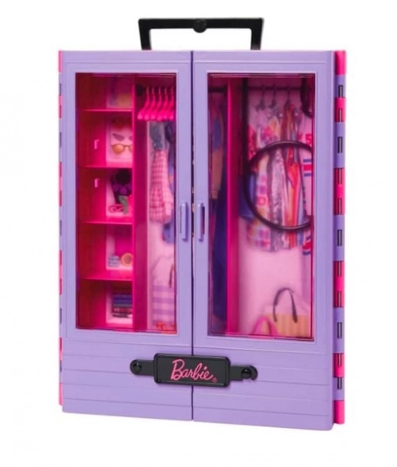 Barbie Přenosná Skříň na Oblečení