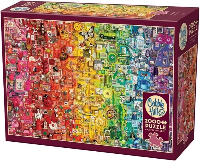 COBBLE HILL Puzzle Duha 2000 dílků