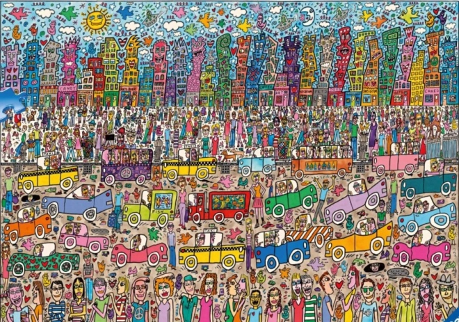 Puzzle 5000 prvků James Rizzi