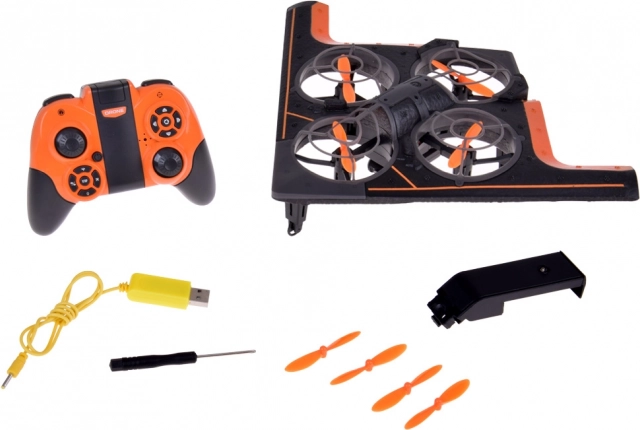Zábavný dron s kamerou a osvětlením