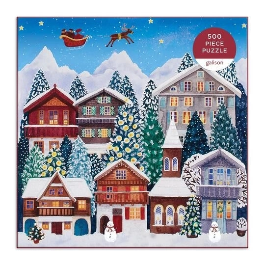 Puzzle vánoční vesnice 500 dílků