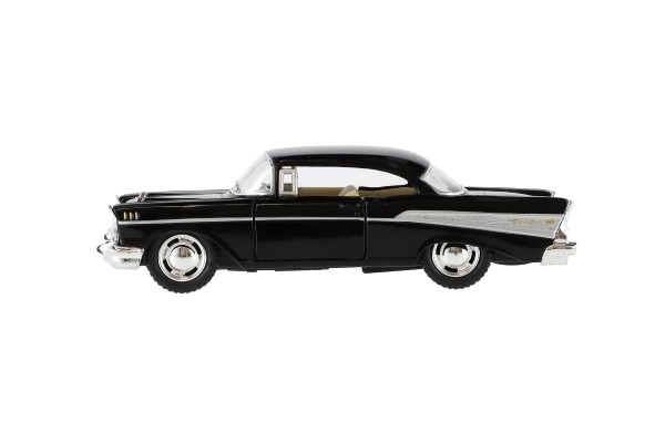 Auto Kinsmart 1957 Chevrolet Bel Air kov/plast 12cm 4 barvy na zpětné natažení 12ks v boxu