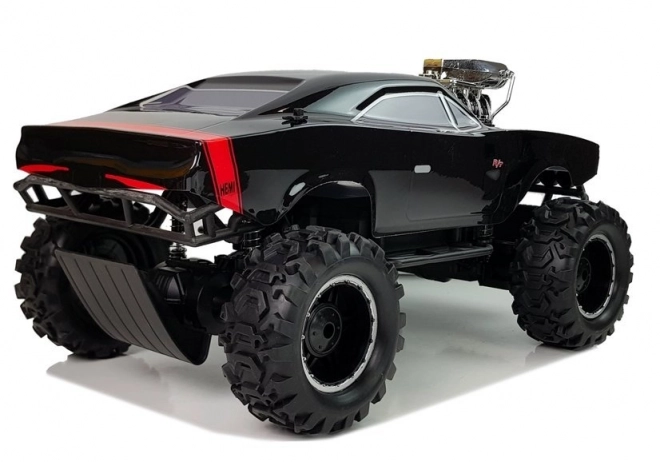 Zdalně ovládané terénní auto 4x4 černé