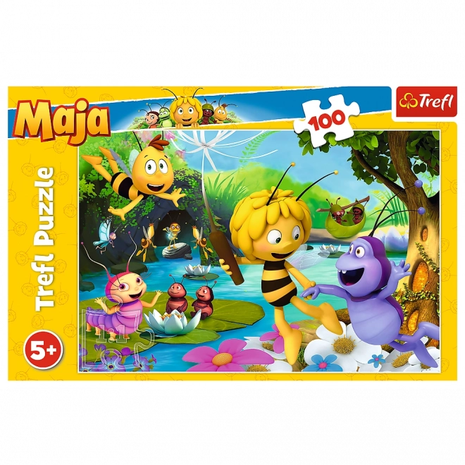 Puzzle Včelka Mája 100 ks