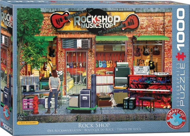 Puzzle 1000 dílků EUROGRAPHICS Rock Shop
