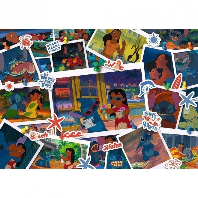 Puzzle 1000 dílků Lilo a Stitch Sladké vzpomínky