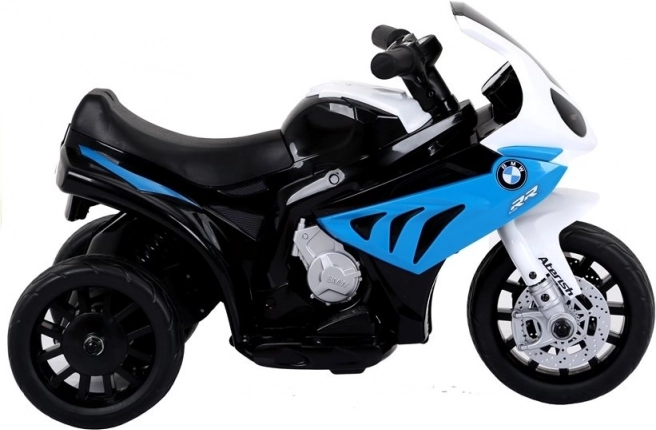 Motor na akumulátor BMW S1000RR tříkolový modrý