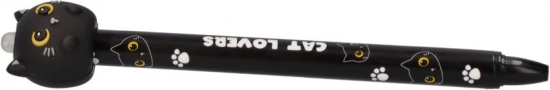 Zmazatelný pero s motivem kočky 3D 0.5mm