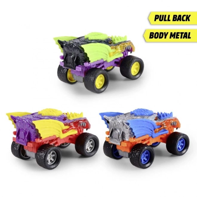 Auto Metal Monster Dragon 15 cm, 3 druhy