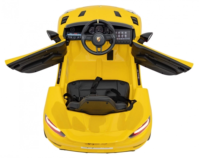 Dětské auto Porsche 718 – Žluté