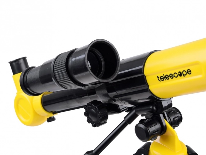 Dětský Teleskop na Stativu s Přiblížením 20x 30x 40x – Žlutá