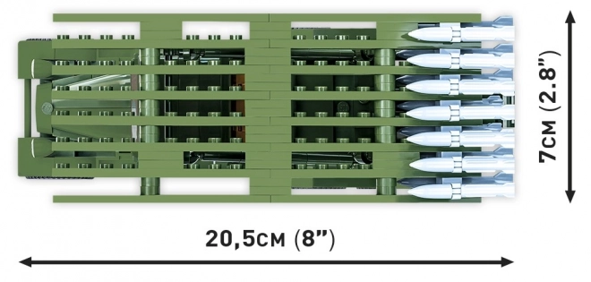 Sestava kostiček BM-13 Katyusha (ZIS-6)