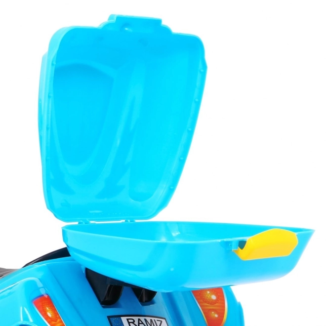 Tricicletă BJX-088 motocicletă electrică + sunete + lumini – Modrá