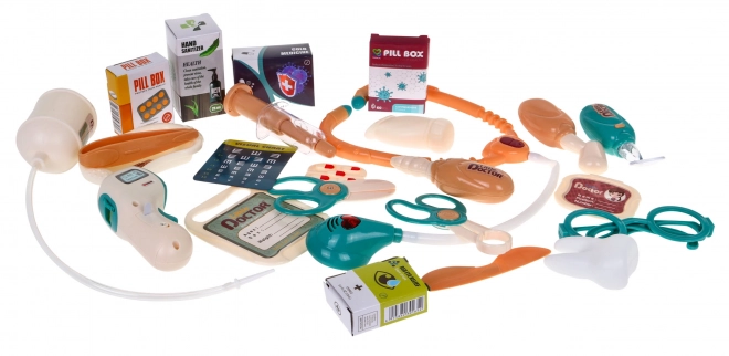 Dětská lékařská sada s EKG 24 ks