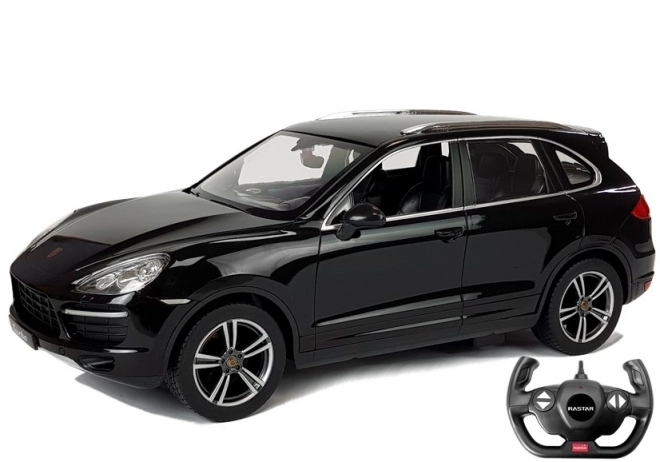 Auto na dálkové ovládání Porsche Cayenne Turbo R/C 1:14 černé