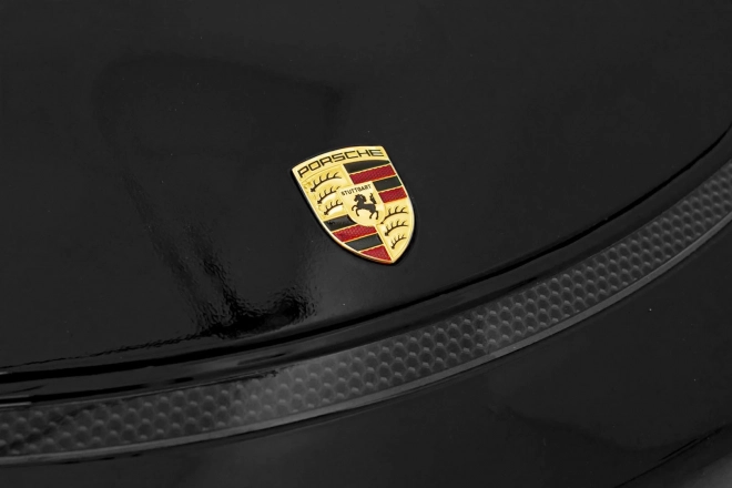 Dětský elektrický vůz Porsche 718 lakovaný – Černý