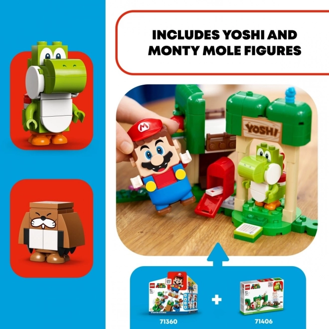 LEGO Super Mario Yoshiho dom dárků