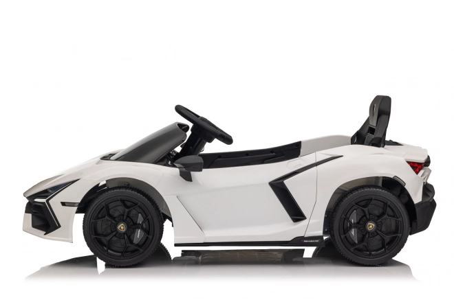 Dětský elektrický vůz Lamborghini Revuelto bílý