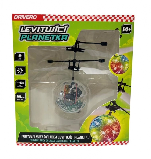 Levitující planetka DRIVERO