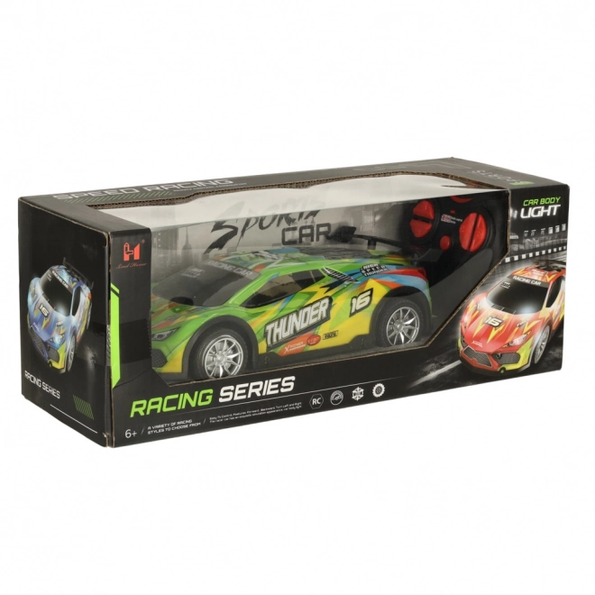 Zelené sportovní RC auto