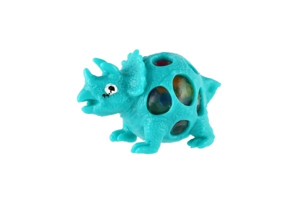 Dinosaurus antistresový mačkací sliz 7x5cm 4 barvy v sáčku
