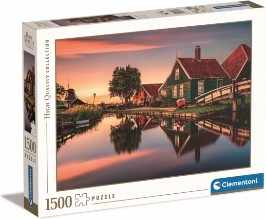 Puzzle 1500 dílků Zaanse Schans