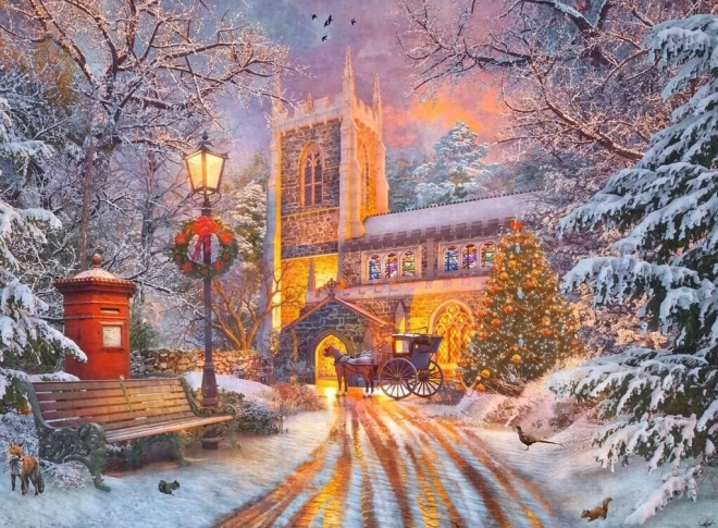 Ravensburger svítící puzzle vánoční zátiší