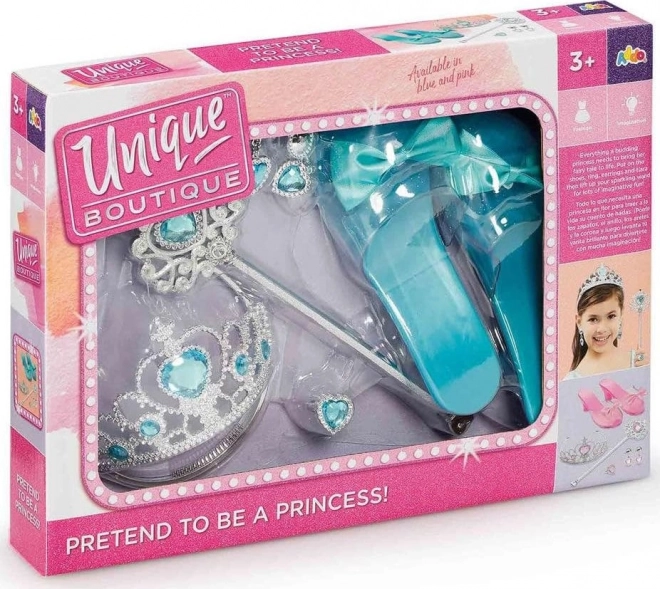 Set pro malé princezny modrý