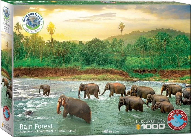 EUROGRAPHICS Puzzle Save Our Planet: Deštný prales 1000 dílků