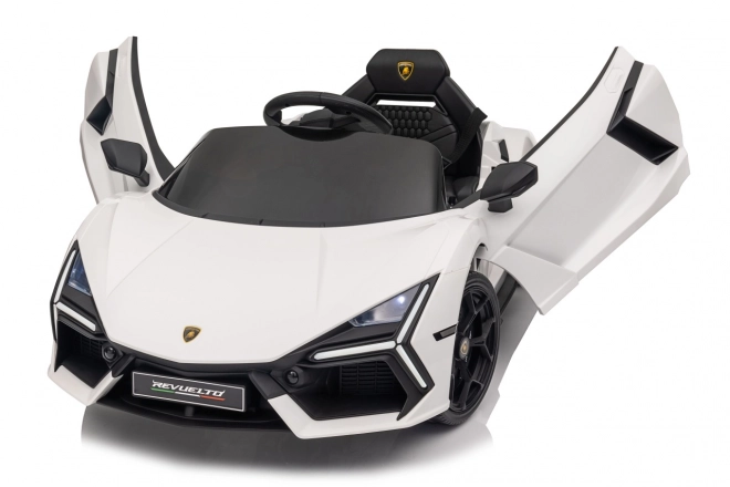 Dětský elektrický vůz Lamborghini Revuelto bílý