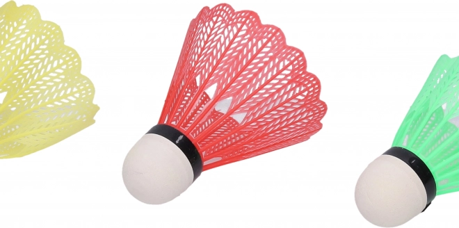 Barevné badmintonové míčky