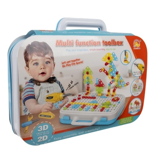 Kreativní mozaika se šroubovákem Kruzzel