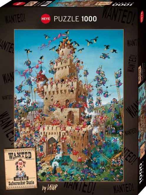 Puzzle HEYE Diamantový Dick 1000 dílků