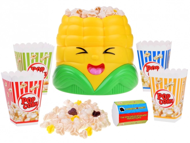 Zručnostní hra popcorn chytni do kelímku
