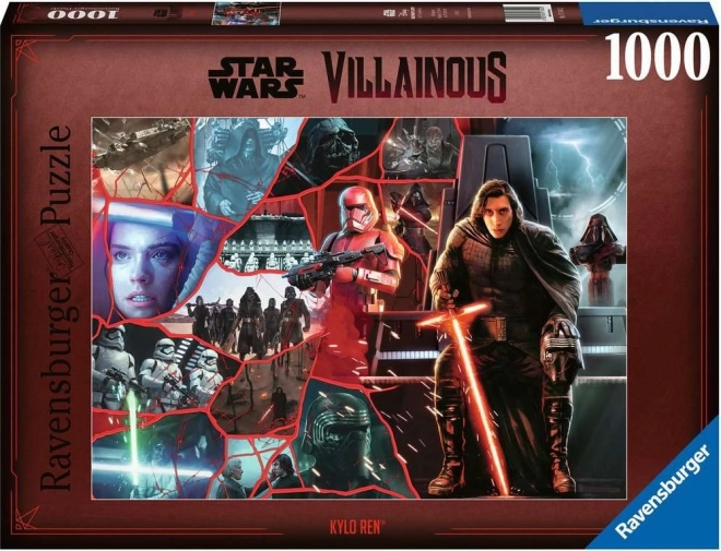 Ravensburger puzzle Star Wars záporáci: Kylo Ren 1000 dílků
