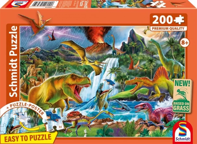 Puzzle Pravěcí obři 200 dílků od Schmidt