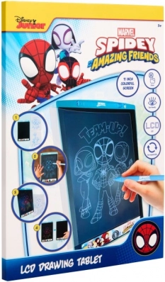 Kreslící tabulka LCD 28 cm Princezny, Spidey, Stitch