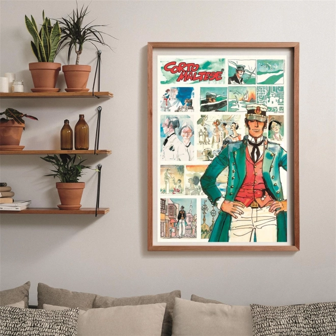 Puzzle 1000 dílků Corto Maltese: Dobrodružný námořník
