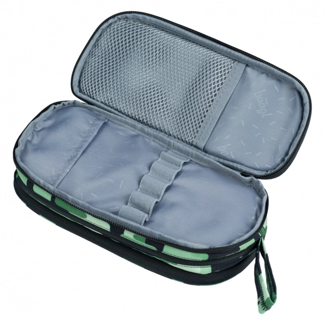 Sada BAAGL Coolmate Green: batoh, penál, sáček