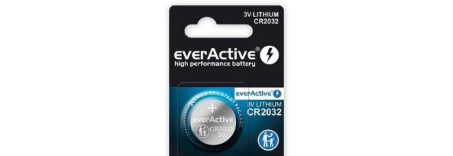 Baterie litové knoflíkové EverActive CR2032