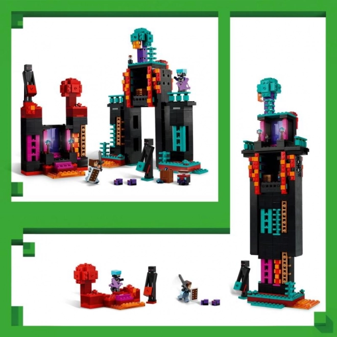 Stavebnice LEGO Minecraft Základna Plenitelů a Ničitel