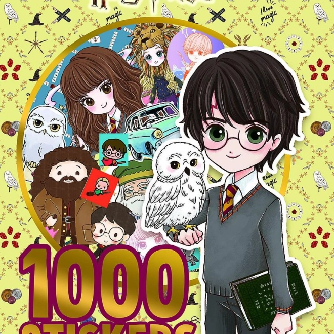 Samolepkový sešit Harry Potter s 1000 samolepkami