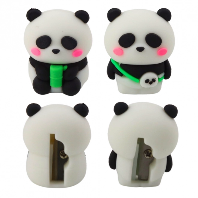 Strouhátko panda na tenké pastelky a tužky