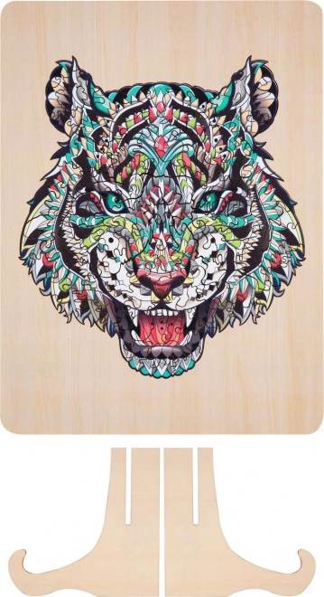 Dřevěné puzzle Tygr 135 dílků