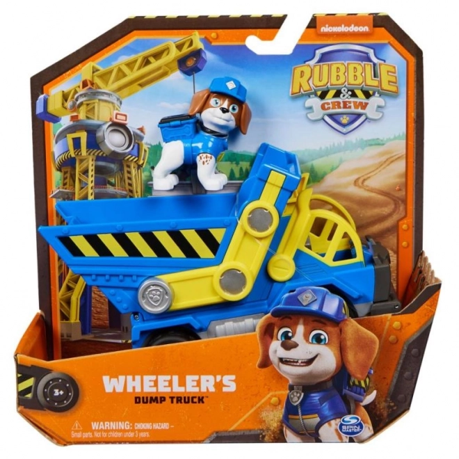 Vyklápěcí vůz Wheeler - Rubble a jeho tým